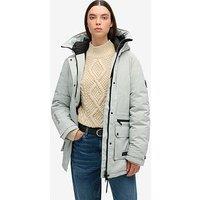 Superdry City Padded Parka Jacket - Grey