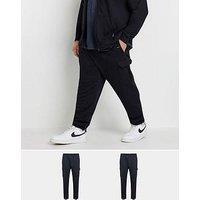 Badrhino 2 Pack Cargo Joggers - Blue
