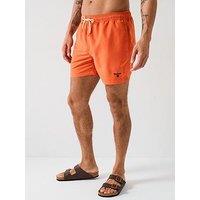 Barbour Staple Logo 5 Swim Short - Orange
