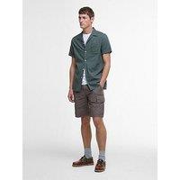Barbour Ripstop Cargo Shorts - Dark Grey