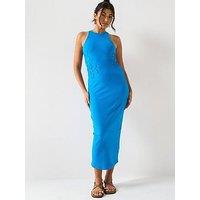 V By Very Crochet Side Rib Dress