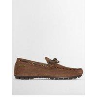 Barbour Courage Suede Driving Shoes - Brown