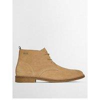 Barbour Sonoran Desert Suede Boots - Light Beige