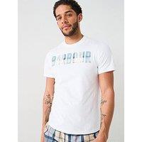 Barbour Thurford Short Sleeve T-Shirt - White