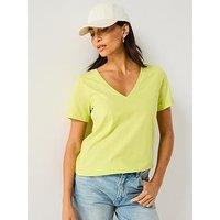 Everyday The Essential V Neck T-Shirt - Green