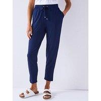 Everyday Tapered Leg Trouser - Navy