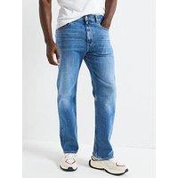 Tommy Jeans Otis Regular Straight Fit Jeans - Mid Wash
