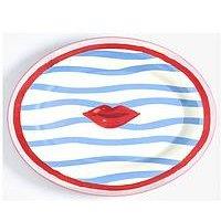Eleanor Bowmer Electric Coast Lips Serve Platter