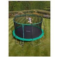 Sportspower 14Ft Trampoline With Easi-Store Folding Enclosure & Ladder