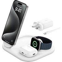 Belkin 3 In 1 Qi2 Stand, White