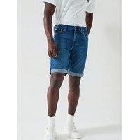 Calvin Klein Jeans Slim Short 5 Pocket Shorts - Dark Wash
