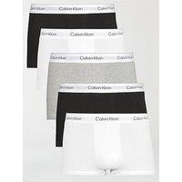 Calvin Klein 5 Pack Low Rise Trunks - Assorted - Multi