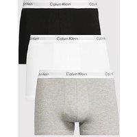 Calvin Klein Icon Cotton Stretch 3 Pack Contour Trunks - Assorted