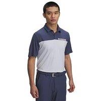 Under Armour Men'S Golf T2G Colour Block Polo - Grey