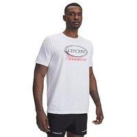 Under Armour Men'S Training Project Rock Iron T-Shirt - White