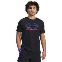 Under Armour Men'S Training Project Rock Iron T-Shirt - Black
