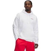 Under Armour Men'S Training Project Rock Icon Fleece Hoodie - White