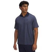 Under Armour Men'S Golf Matchplay Printed Polo - Grey