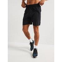 Under Armour Mens Training Tech Woven Wordmark Shorts - Black