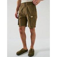 Calvin Klein Jeans Washed Cargo Short Cargo Shorts - Khaki