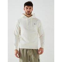 Calvin Klein Jeans Painted Overhead Hoodie - Cream