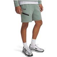 Under Armour Men'S Training Unstoppable Fleece Shorts - Green