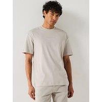 Calvin Klein Tech Interlock T-Shirt - Light Natural