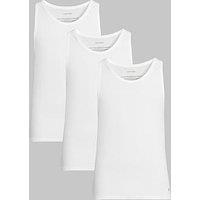 Calvin Klein Loungewear 3 Pack T-Shirts - White