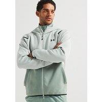 Under Armour Mens Training Unstoppable Fleece Full Zip Hoodie - Green