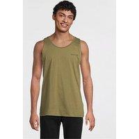 Calvin Klein Crew Neck Short Sleeve T-Shirt - Khaki