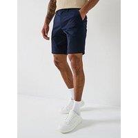 Calvin Klein Satin Stretch Slim Short - Dark Blue