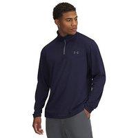 Under Armour Mens Golf Matchplay 1/4 Zip Top - Navy