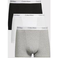 Calvin Klein Icon Cotton Stretch 3 Pack Trunks - Assorted