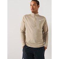 Under Armour Mens Training Tech Textured 1/2 Zip Top - Green