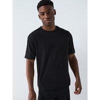 Calvin Klein Sport Ck Linear Chest Stripe T-Shirt - Black