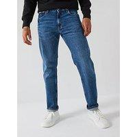 Calvin Klein Jeans Slim Straight Jeans - Blue
