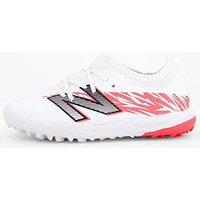 New Balance Junior Furon V8 Dispatch Astro Turf Football Boots - White