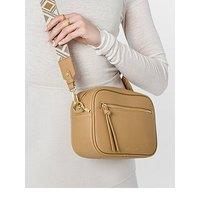 Katie Loxton Hallie Crossbody Bag - Camel