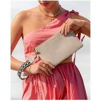 Katie Loxton Hallie Wristlet Pouch - Light Taupe