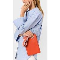 Katie Loxton Hallie Wristlet Pouch In Deep Orange