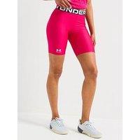 Under Armour Women'S Training Heatgear 8 Inch Bike Shorts - Pink