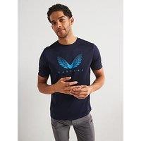 Castore Mens Training Adapt Short Sleeve Graphic T-Shirt - Navy