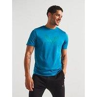 Castore Mens Training Adapt Short Sleeve Graphic T-Shirt - Green