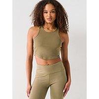 Under Armour Womens Training Rival Rib Tank - Green