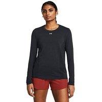Under Armour Womens Training Vanish Seamless Loose Long Sleeve T-Shirt - Black