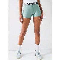 Under Armour Women'S Training Heatgear Shorty Shorts - Green