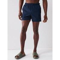 Calvin Klein Small Logo Swimshorts - Dark Purple