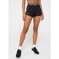 Under Armour Womens Training Tech Play Up Shorts - Black