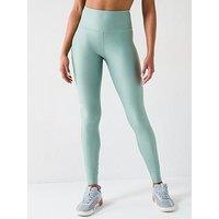 Under Armour Womens Training Tech High Rise Tights - Green
