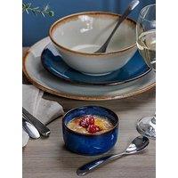 Mason Cash Reactive Set Of 4 Ramekins In Blue